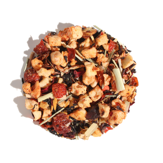 Plum Deluxe Strawberry Lemonade Black Loose Leaf Tea