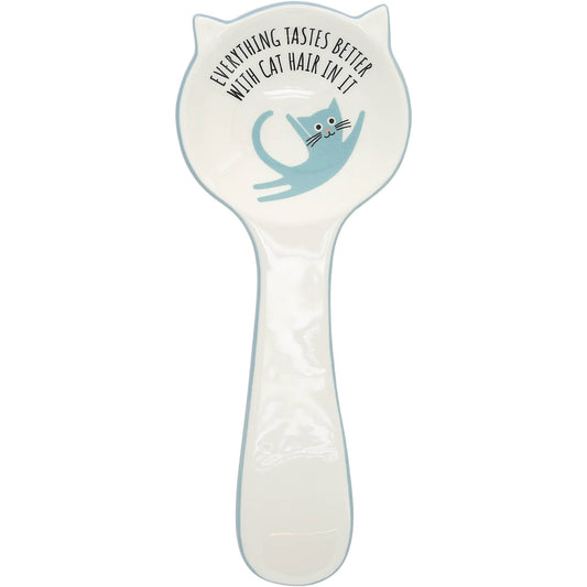 Cat Hair - 10" Spoon Rest