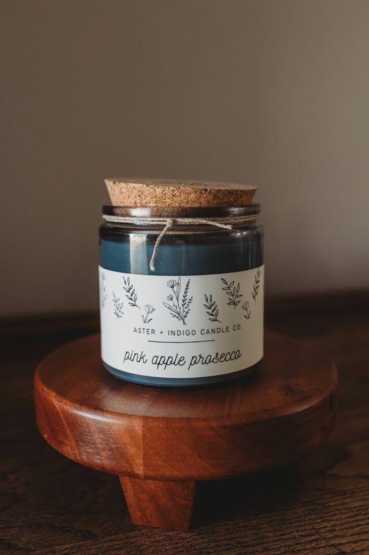 Aster & Indigo Pink Apple Prosecco Candle