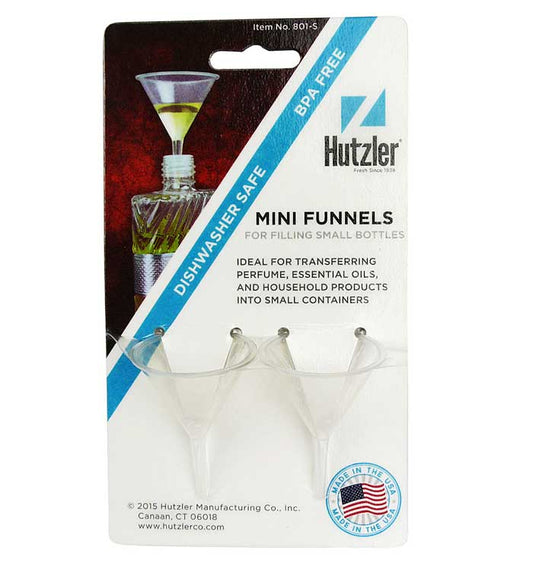 Gourmac Hutzler Mini Funnels - Set of 2