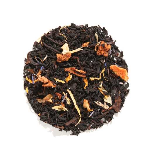 Plum Deluxe Peaches and Cream Oolong Tea - Loose Leaf Peach Tea