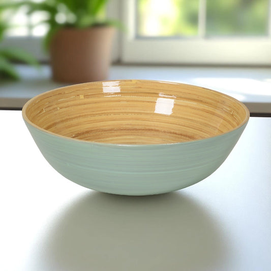 Bowl with a textured surface on a light background