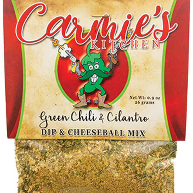 Carmie's Kitchen - Green Chile and Cilantro Dip Mix