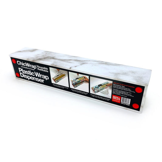 ChicWrap Plastic Wrap Dispenser - Marble