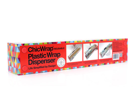 ChicWrap Plastic Wrap Dispenser -Triangles