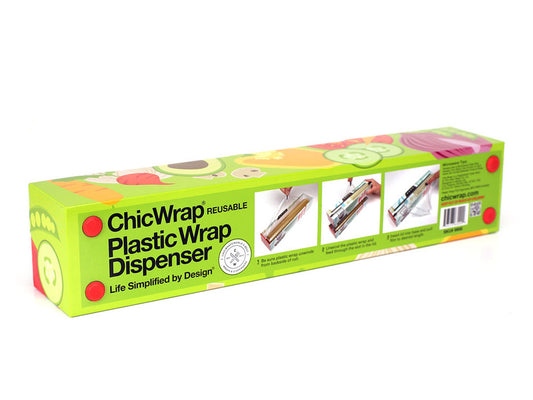 ChicWrap  Plastic Wrap Dispenser - Veggies