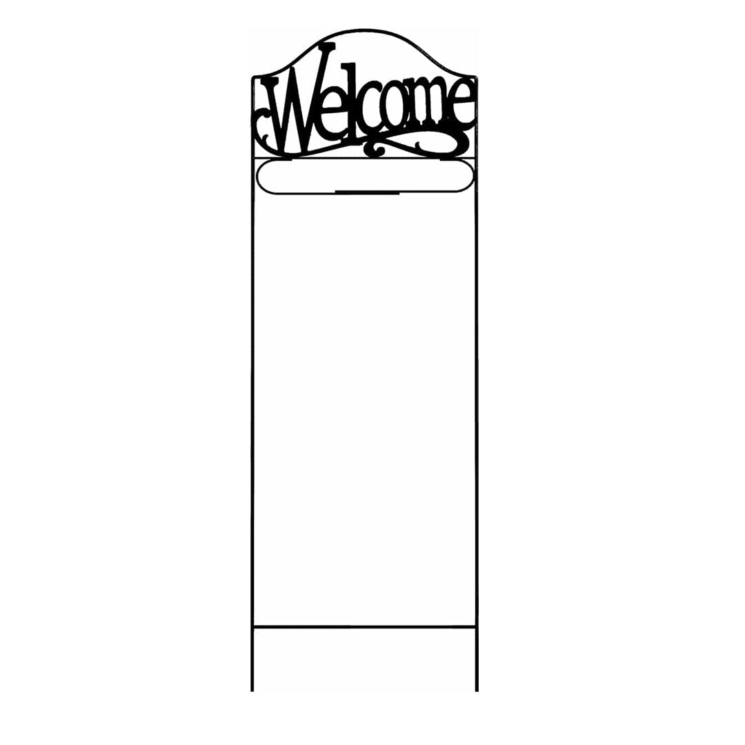 Signature Sign - Arbour Flag Holder Welcome