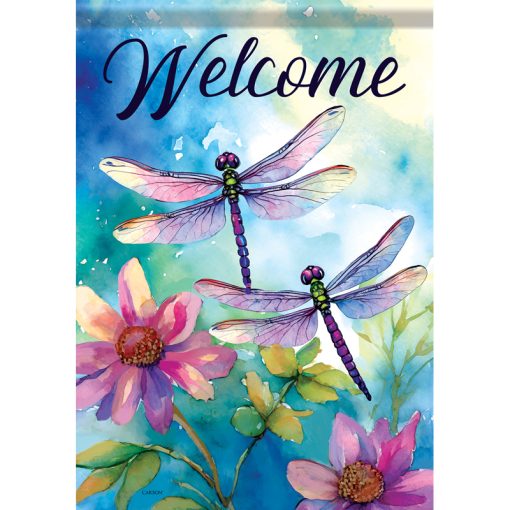 Carson Flag - Dragonfly Splash