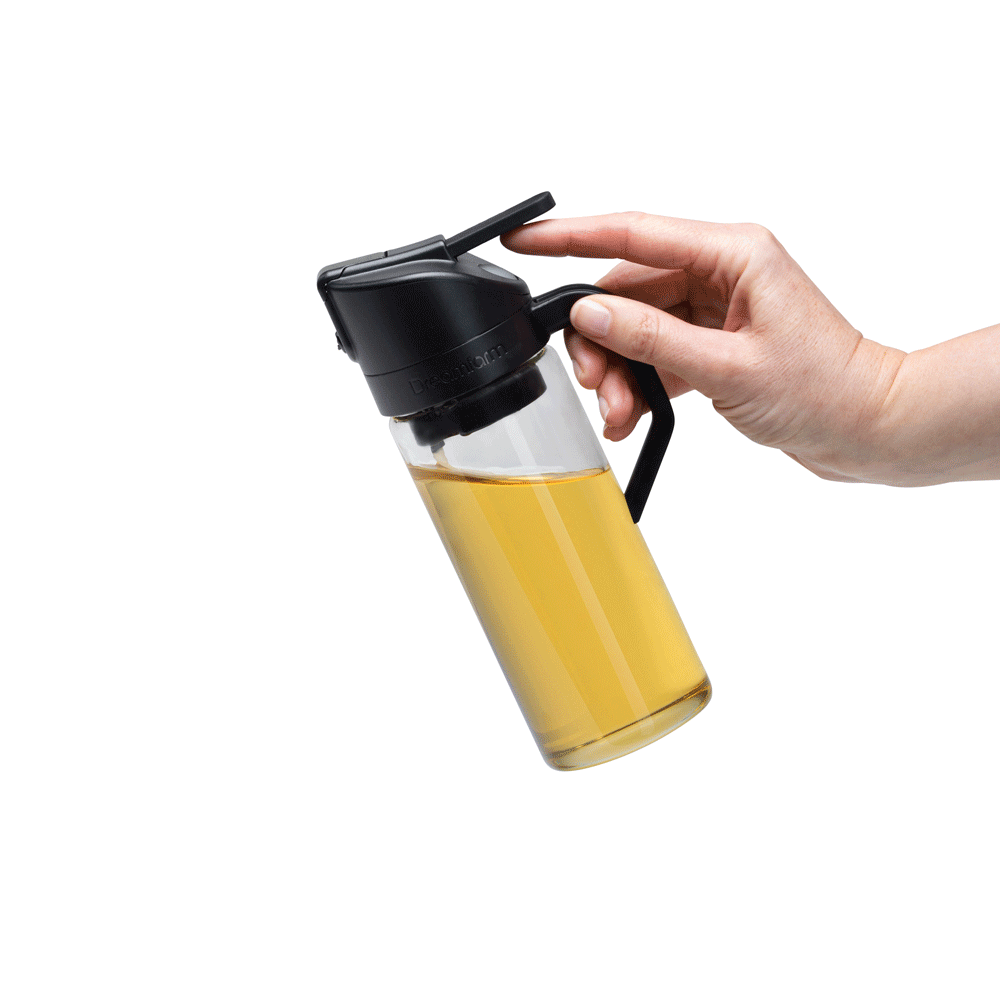 Side view of animated oileroo in use