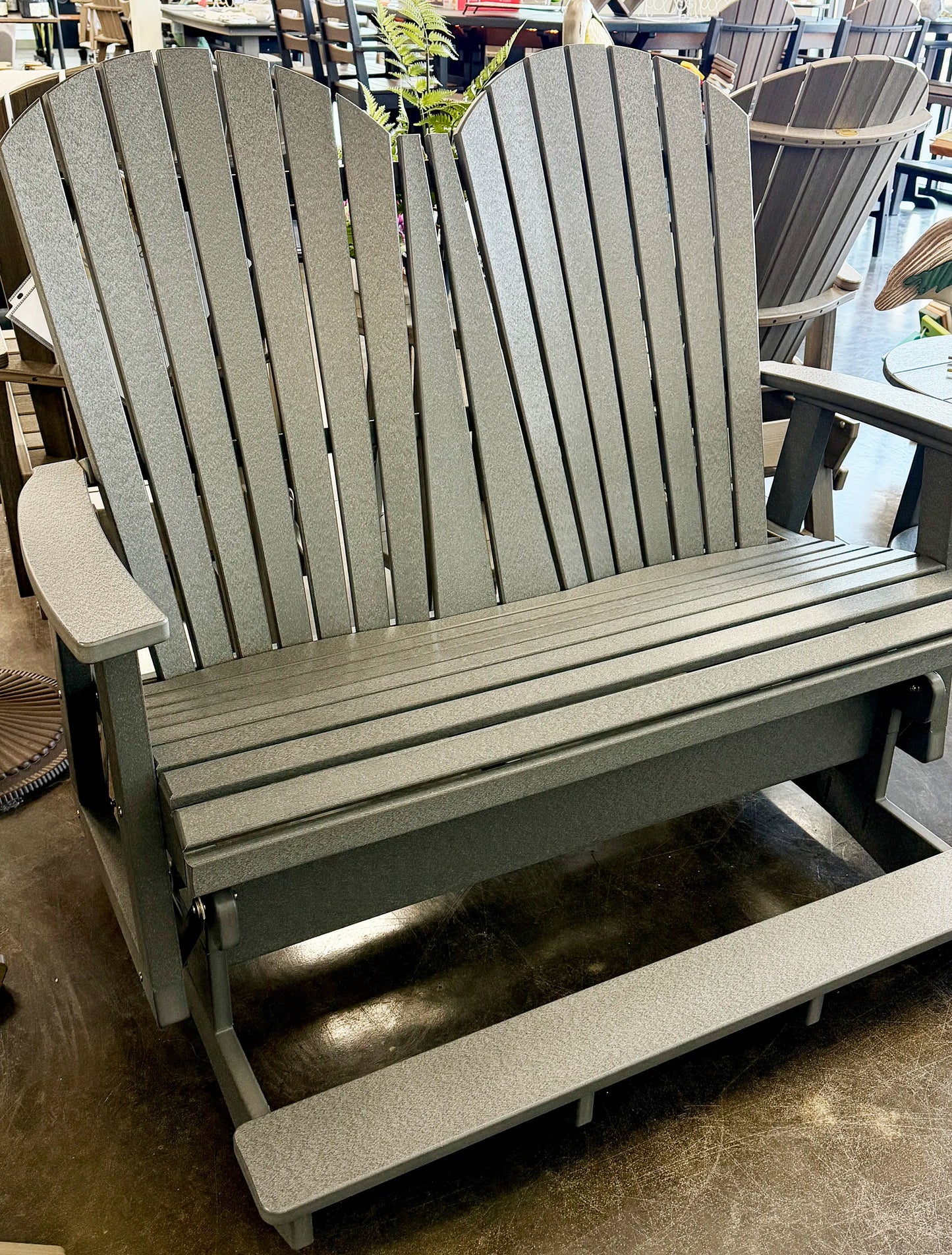 EC Woods 2‑Piece Counter‑Height Glider Set