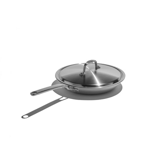 Eater x Heritage Steel 10.5" Fry Pan w/ Lid