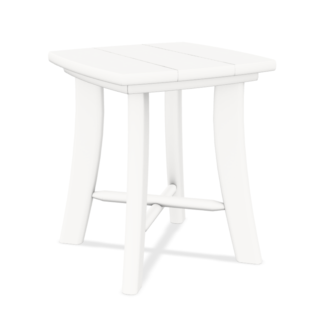 Finch High Tide Side Table White Hi-TaS-W