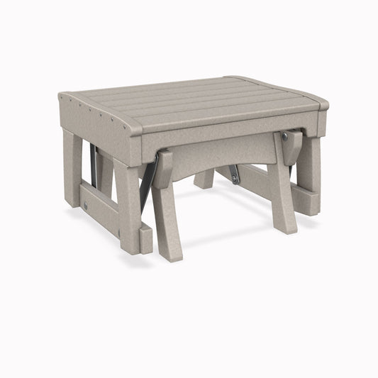 Finch Sea Aria Gliding Ottoman - Gray