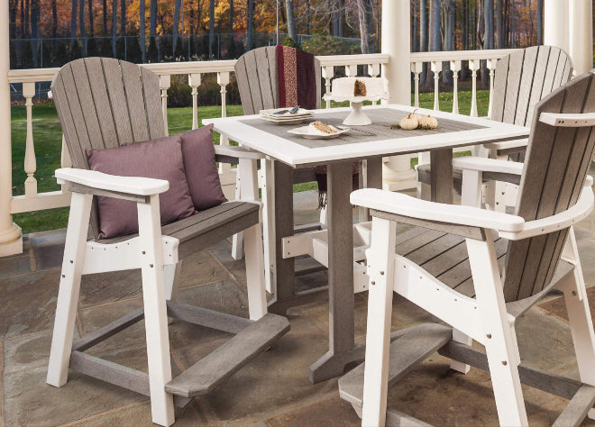 Finch Great Bay Recycled Plastic Patio Counter Set