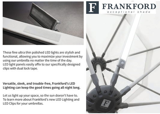 Frankford LED Light Bar, Charger & Clip (Monterey) Kit