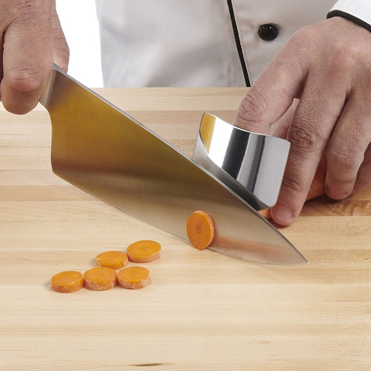 HIC Cutlery-Pro Stainless Steel Finger Guards - Set of 2