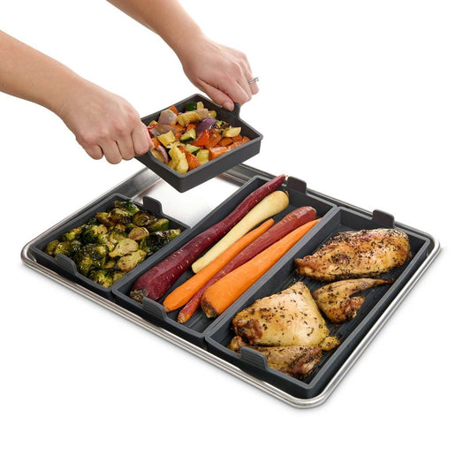 HIC Kitchen Non-Stick Sheet Pan Dividers 4 Piece