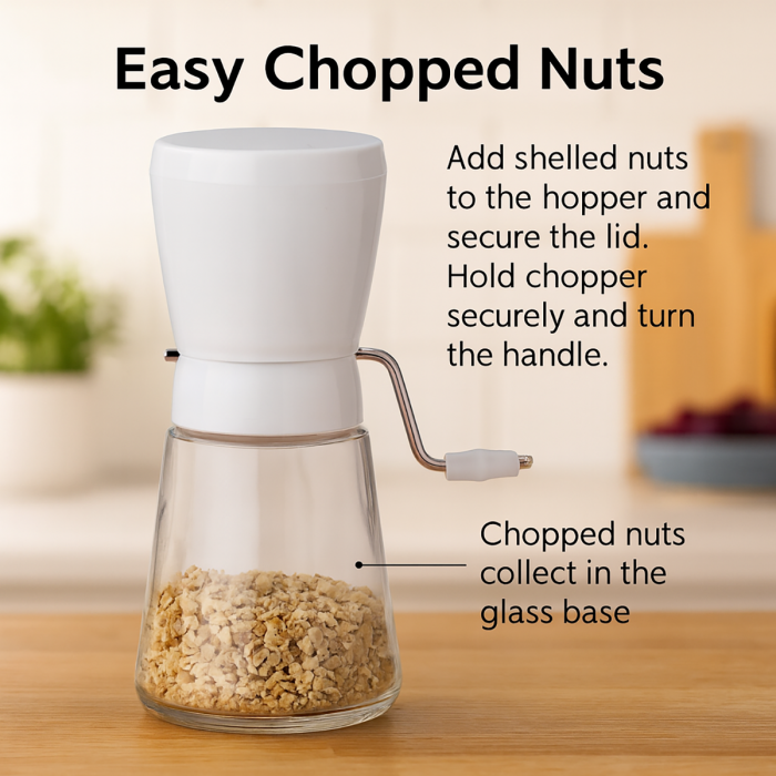 HIC Kitchen Manual Nut Chopper
