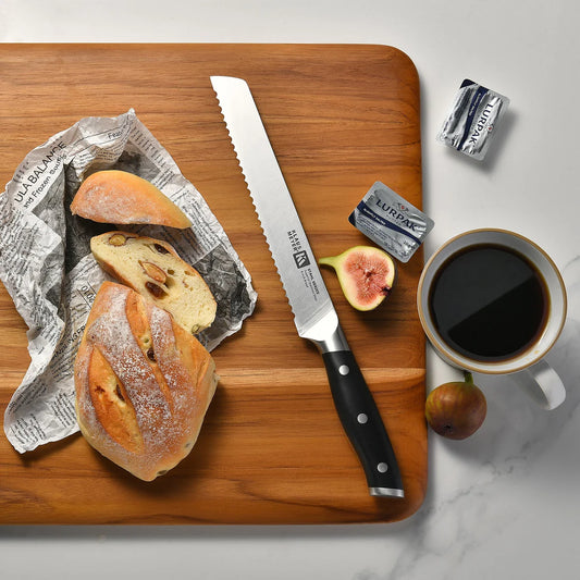 Klaus Meyer Bread Knife with loaf of bread