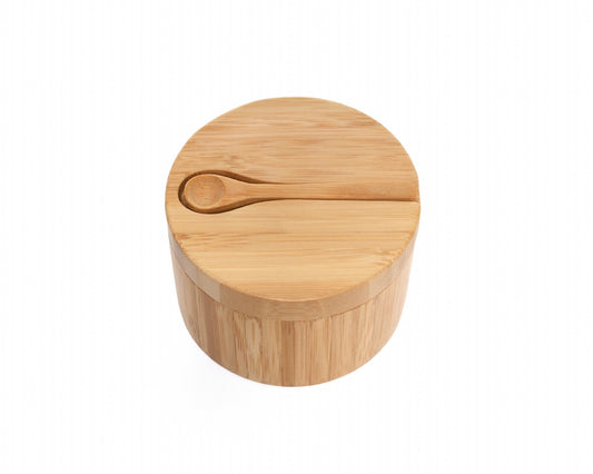 Lipper Int. Bamboo Salt Box with Spoon