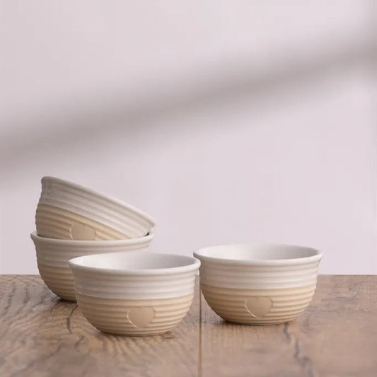 Mason Cash Rustic Charm Set 4 Mini Bowl Lifestyle
