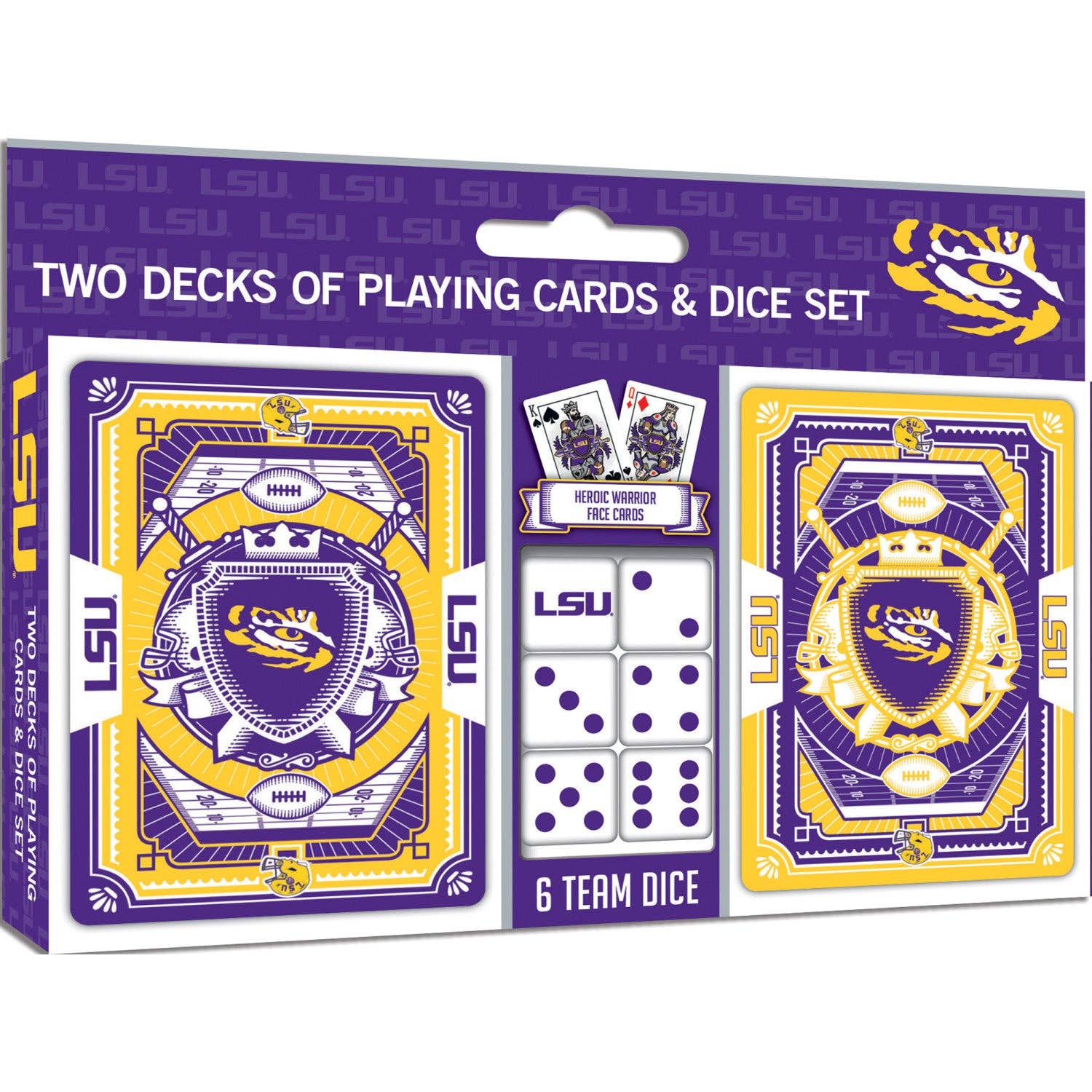 MasterPiece Puzzles LSU Playing Cards