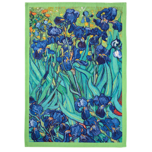 Modgy Cotton Tea Towel-Van Gogh Irises