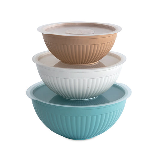 Nordic Ware 6 PC Prep & Serve Mixing Bowl Set