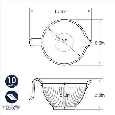 Nordic Ware Better Batter Bowl