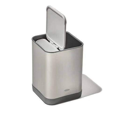 Insert for stainless steel utensil holder view 
