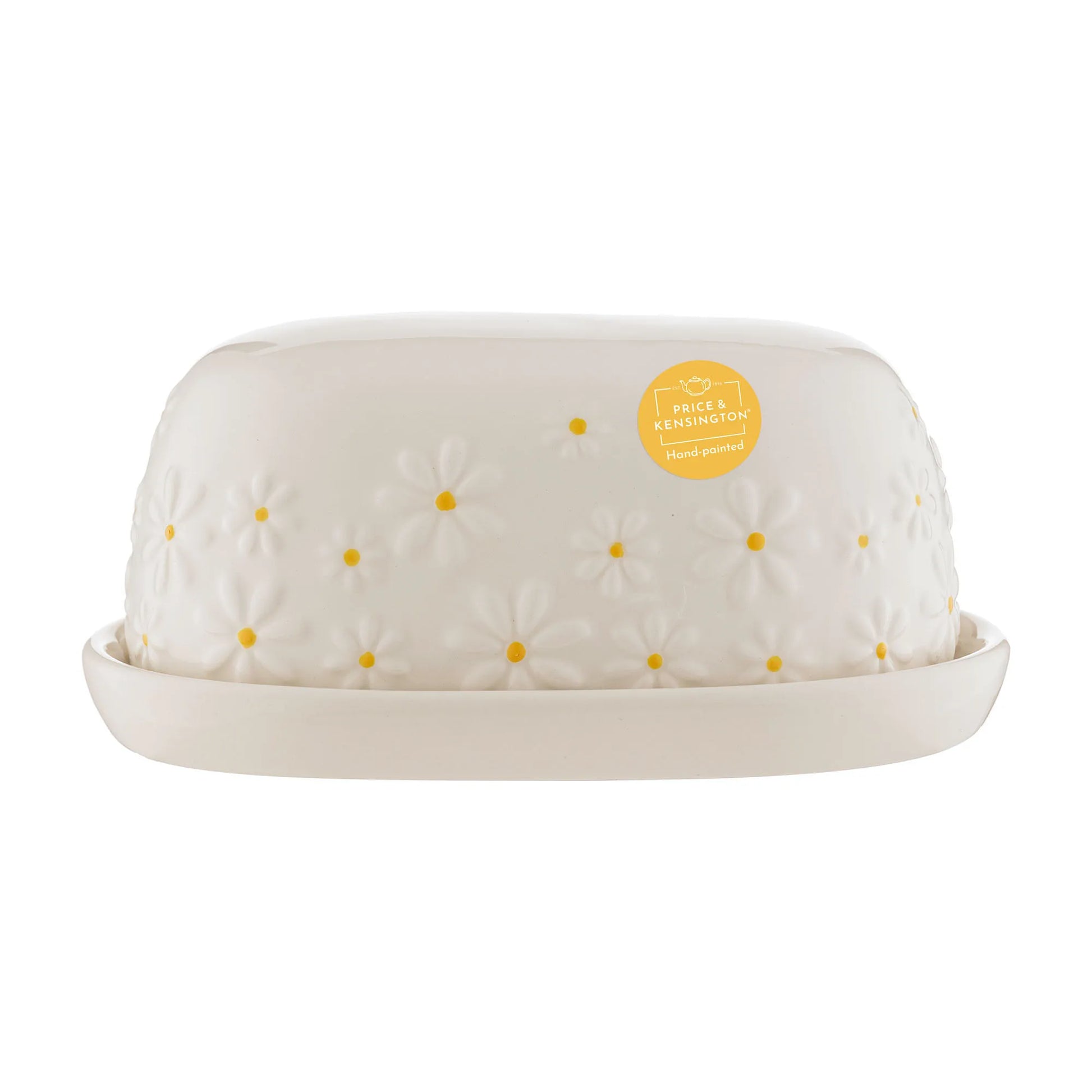 Price Kensington Daisy Hand made Butter Dish
