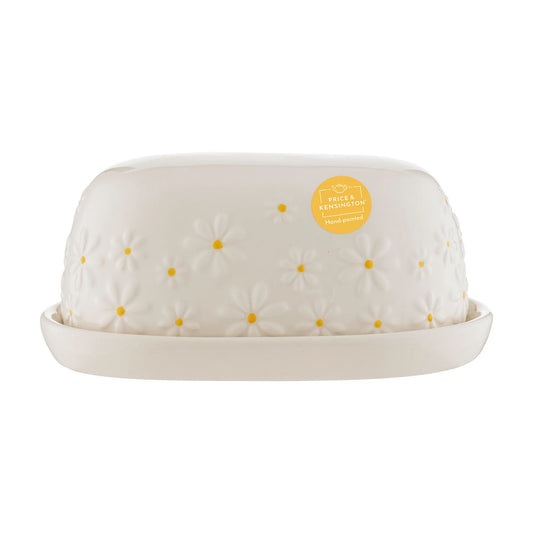 Price Kensington Daisy Hand made Butter Dish
