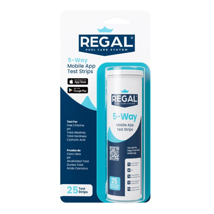 Regal 5 Way Pool and Spa Test Strips