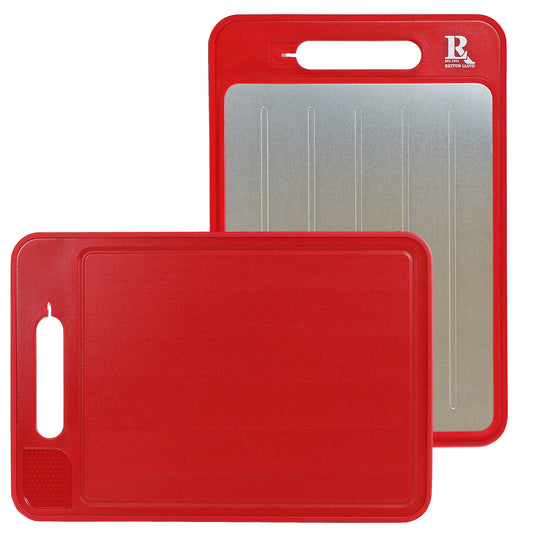 Reston Lloyd All-in-One Cutting Board/Defroster in Red