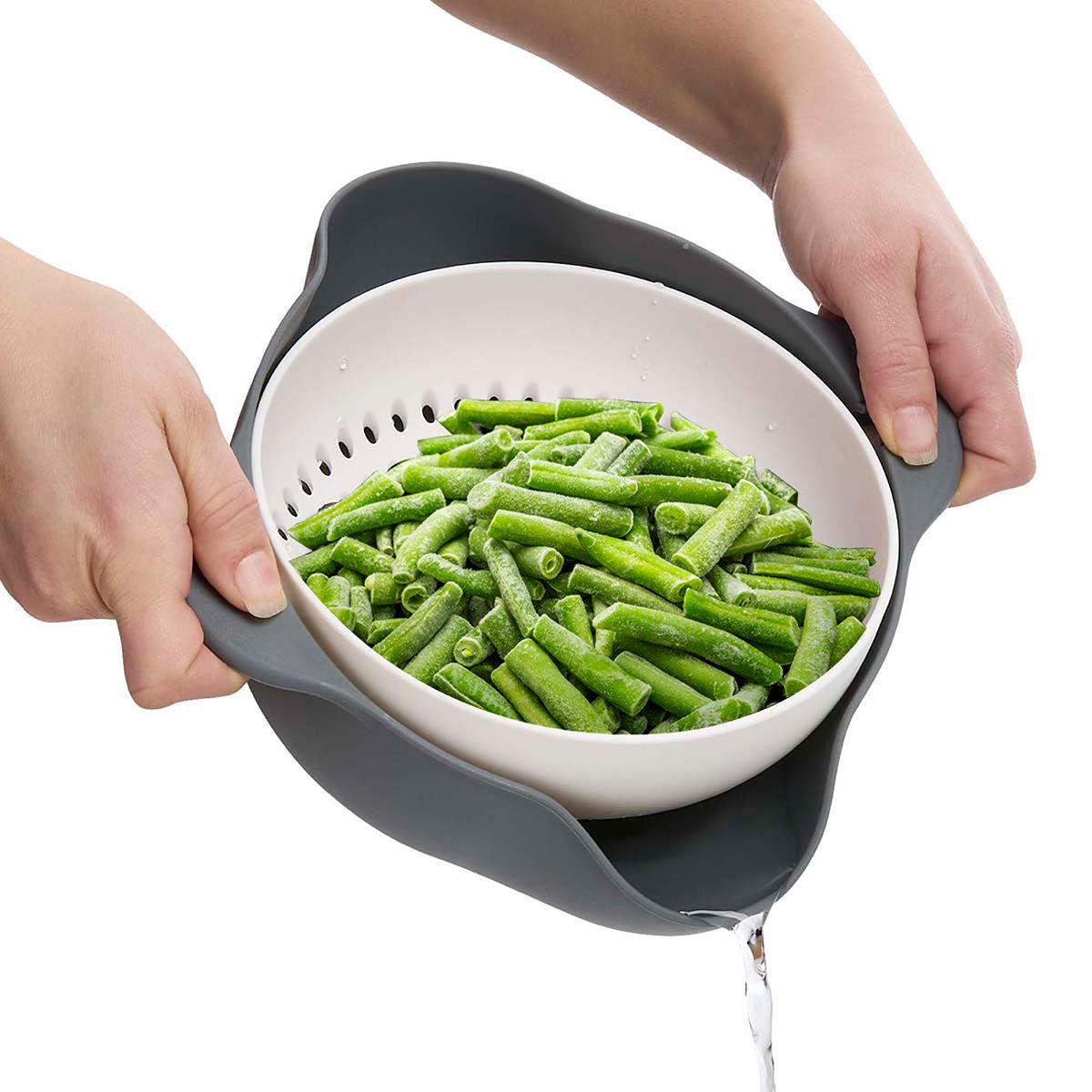 Rinse and Drain Colander Bowl