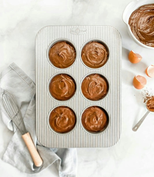 USA Pan Brownie Bowl 6 Cup Pan