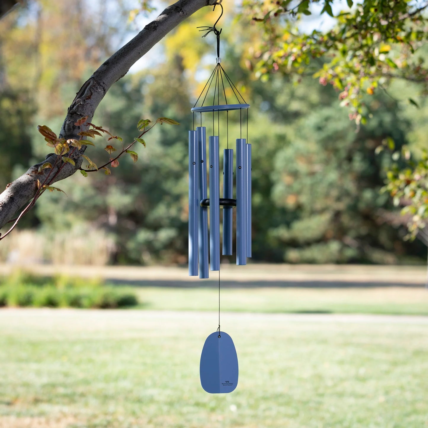 Woodstock Bells of Paradise Wind Chime  - Pigeon Blue