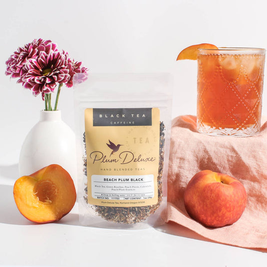 Plum Deluxe Beach Plum Oolong Loose Leaf Tea