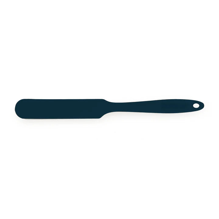 Navy spatula on a white background
