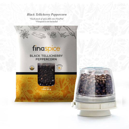 FinaSpice Black Tellicherry Peppercorn