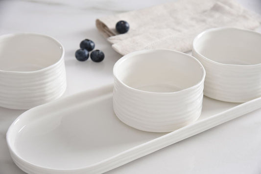 Pampa Bay Le Blanc 4 PC Entertaining Set