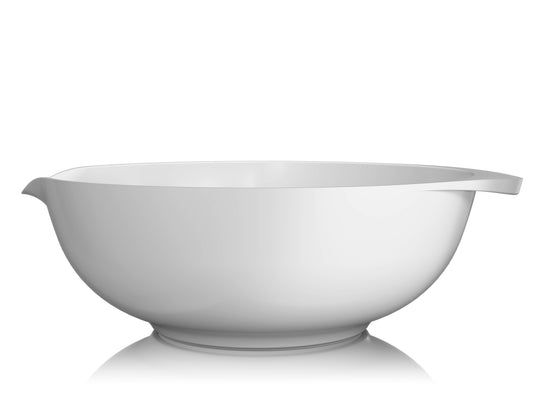White Rosti 5 L mixing bowl on a white background
